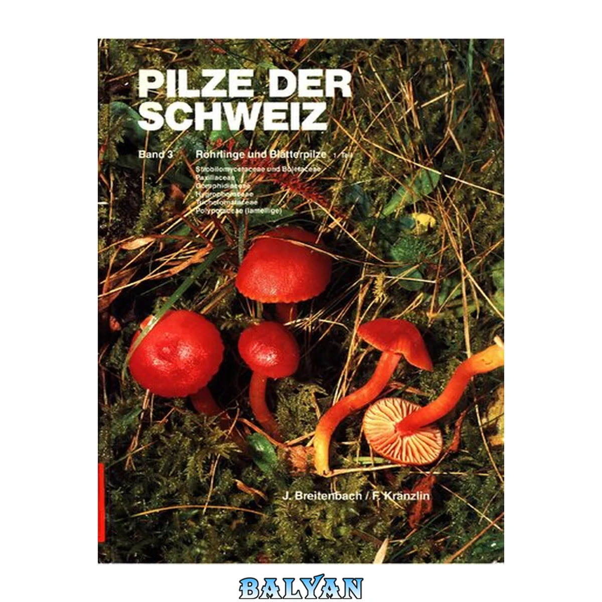 جلد کتاب Pilze der Schweiz Band 3 Röhrlinge und Blätterpilze 1. Teil