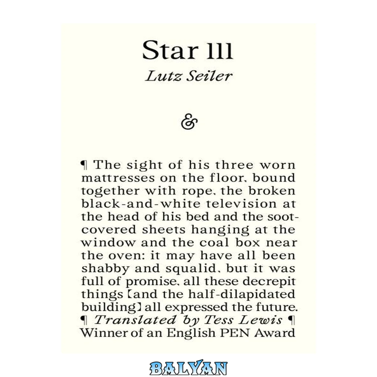 جلد کتاب Star 111: Star 111