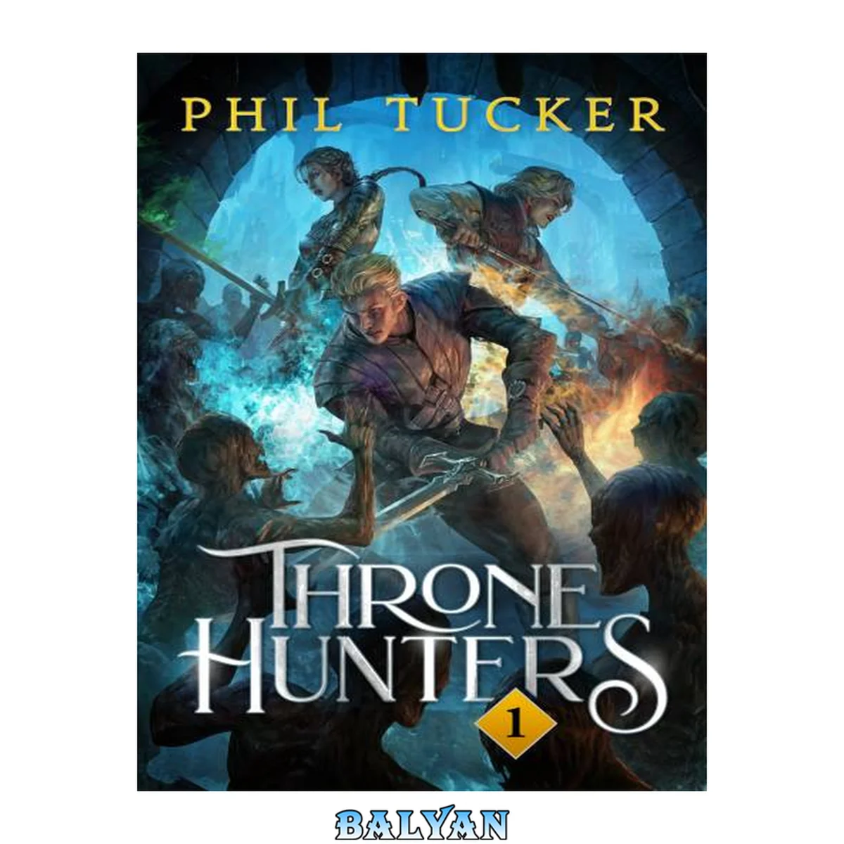 جلد کتاب Throne Hunters #1 Thrones of the Fallen
