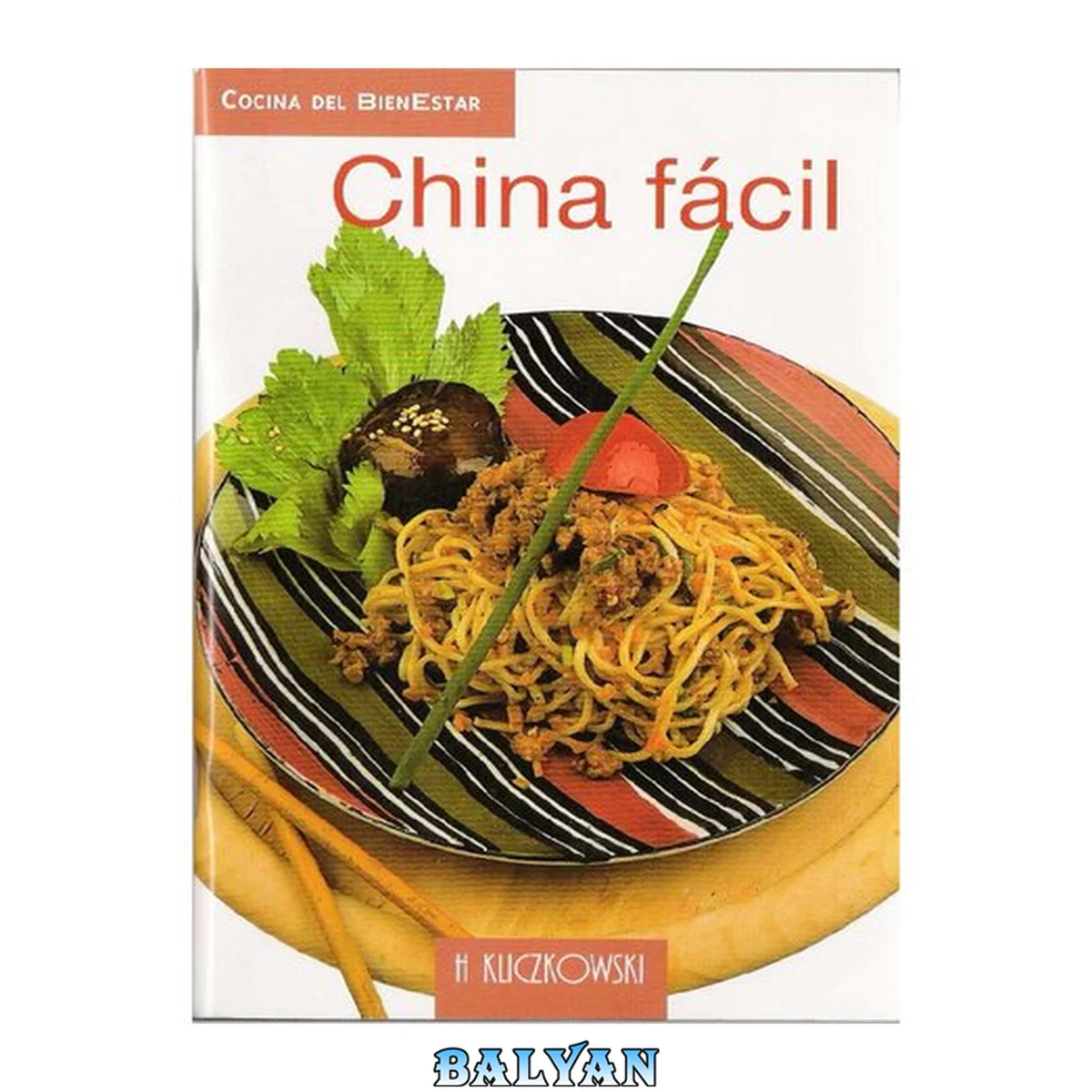 جلد کتاب cocina china facil