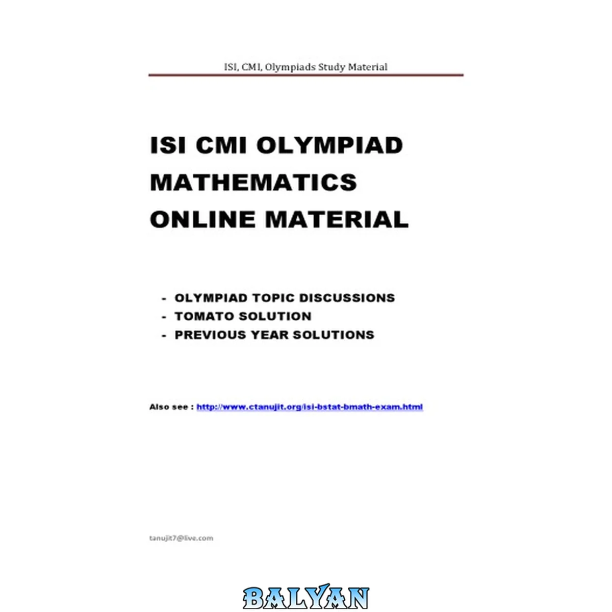 جلد کتاب Solution Of Test Of Mathematics at 10+2 Level