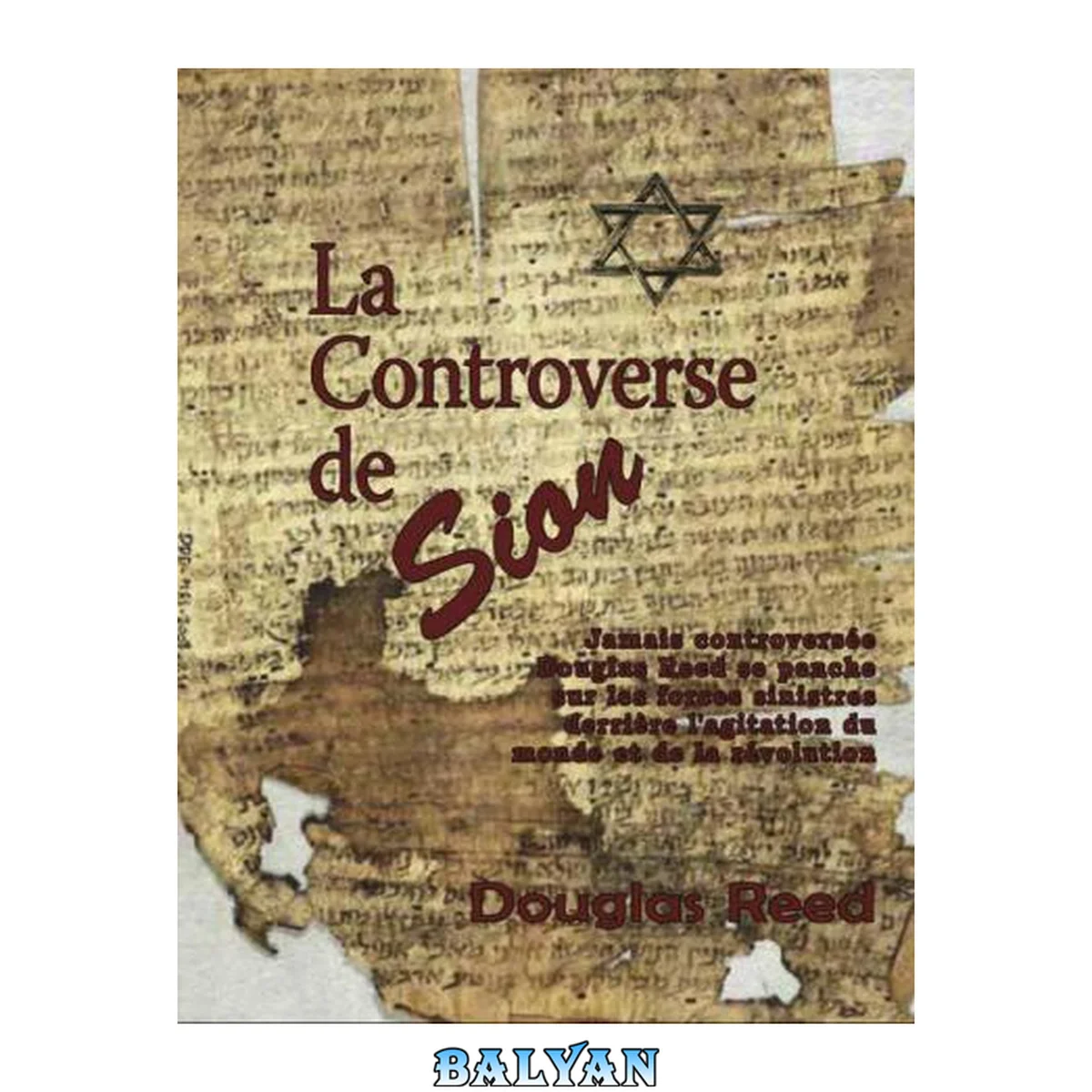 جلد کتاب La Controverse de Sion