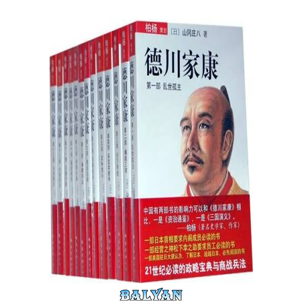 جلد کتاب 德川家康(全十三册)