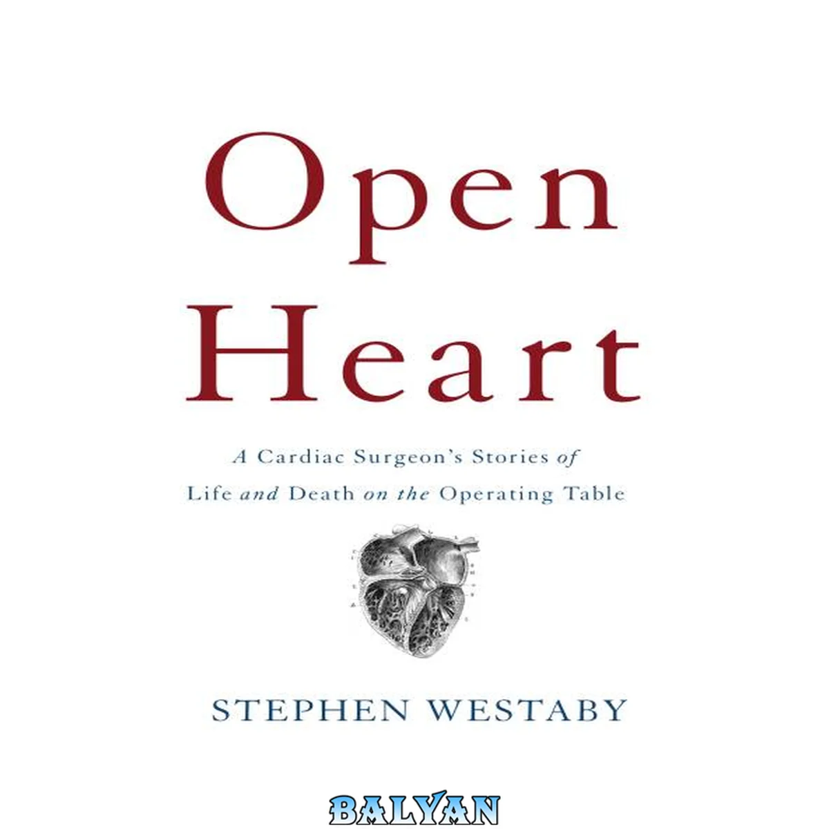 جلد کتاب Open Heart : A Cardiac Surgeon's Stories of Life and Death on the Operating Table
