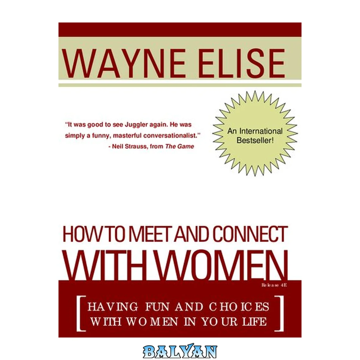 جلد کتاب How to meet and connect with women
