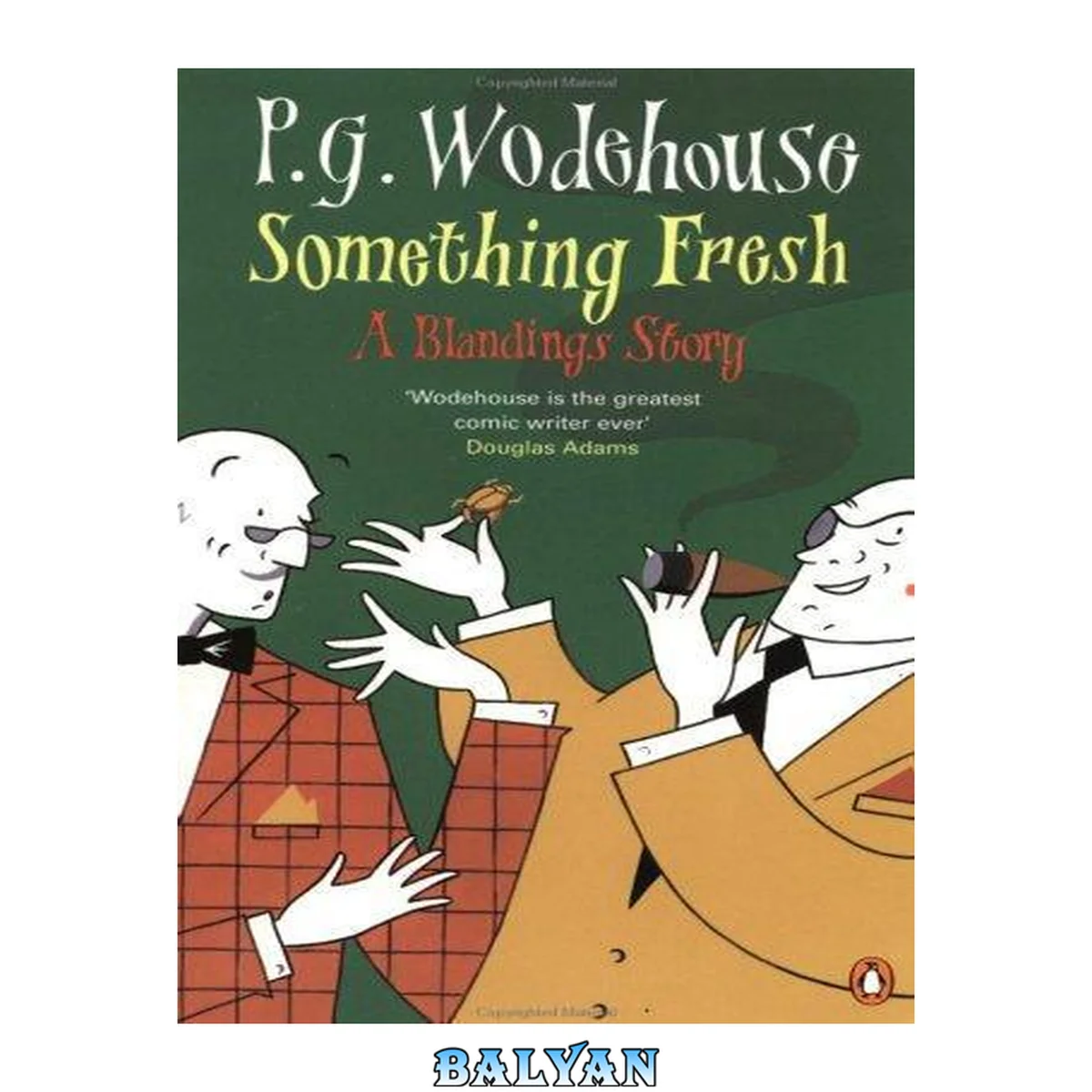جلد کتاب Something fresh - (blandings castle)