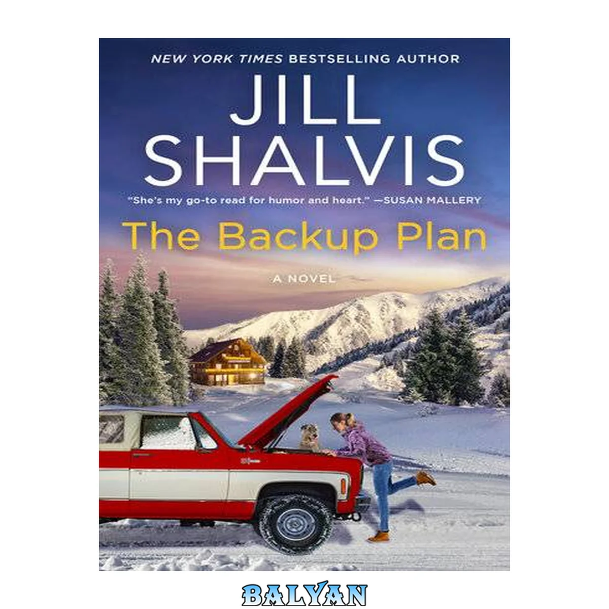 جلد کتاب The backup plan : a novel : Sunrise Cove novel. Book 3