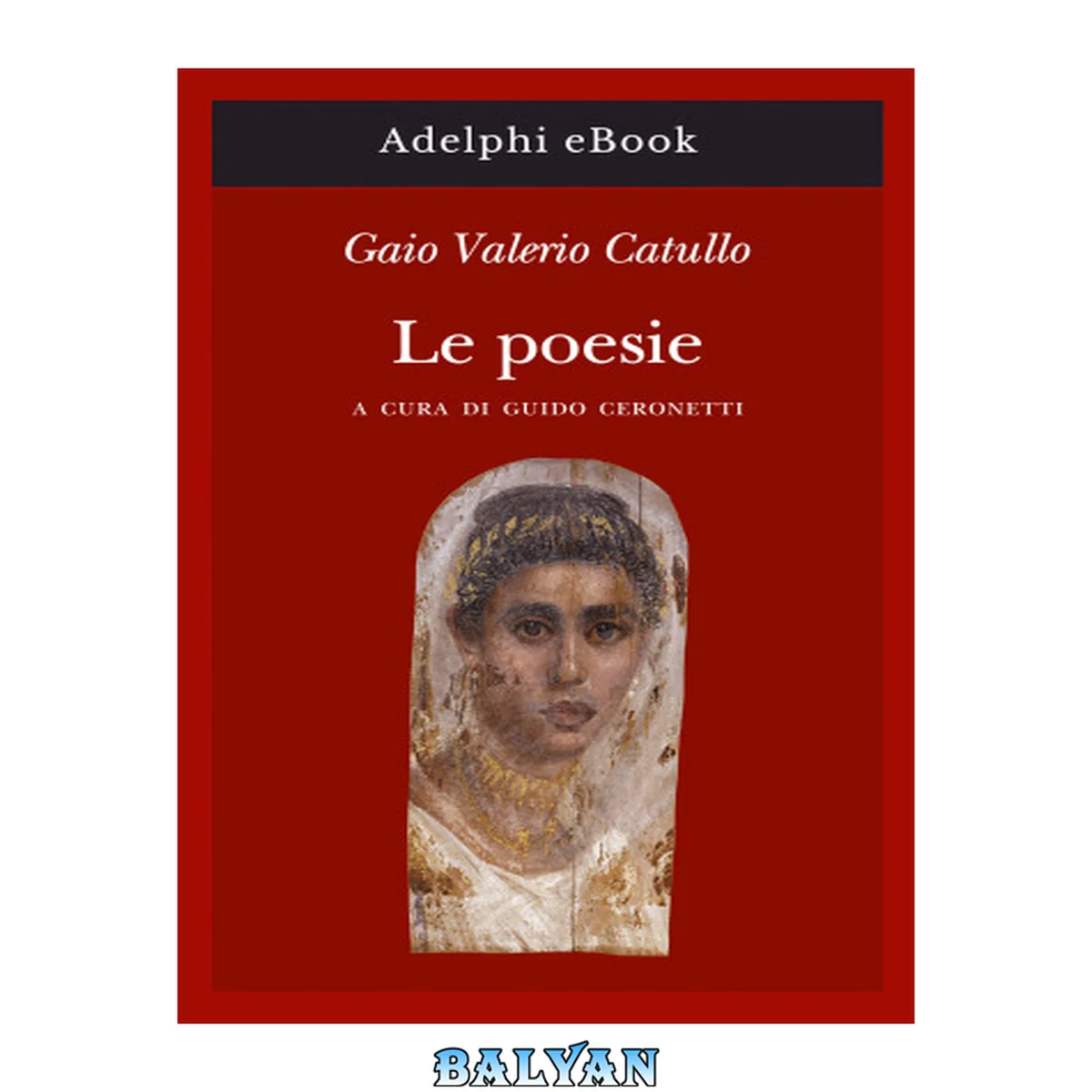 جلد کتاب Le poesie. Testo latino a fronte