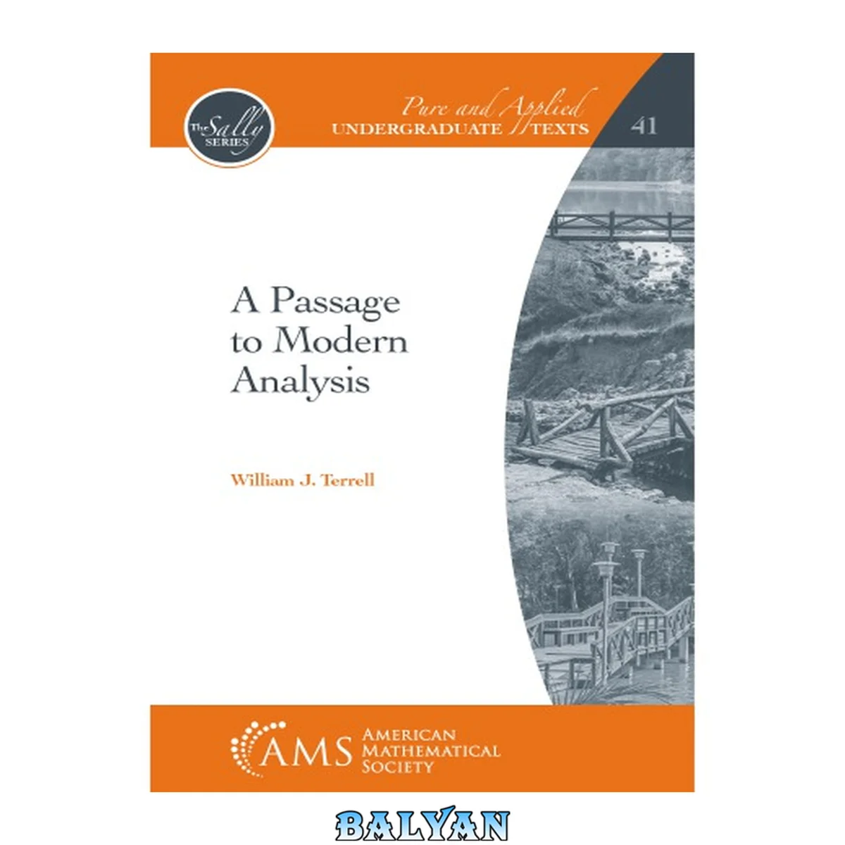 جلد کتاب A passage to modern analysis