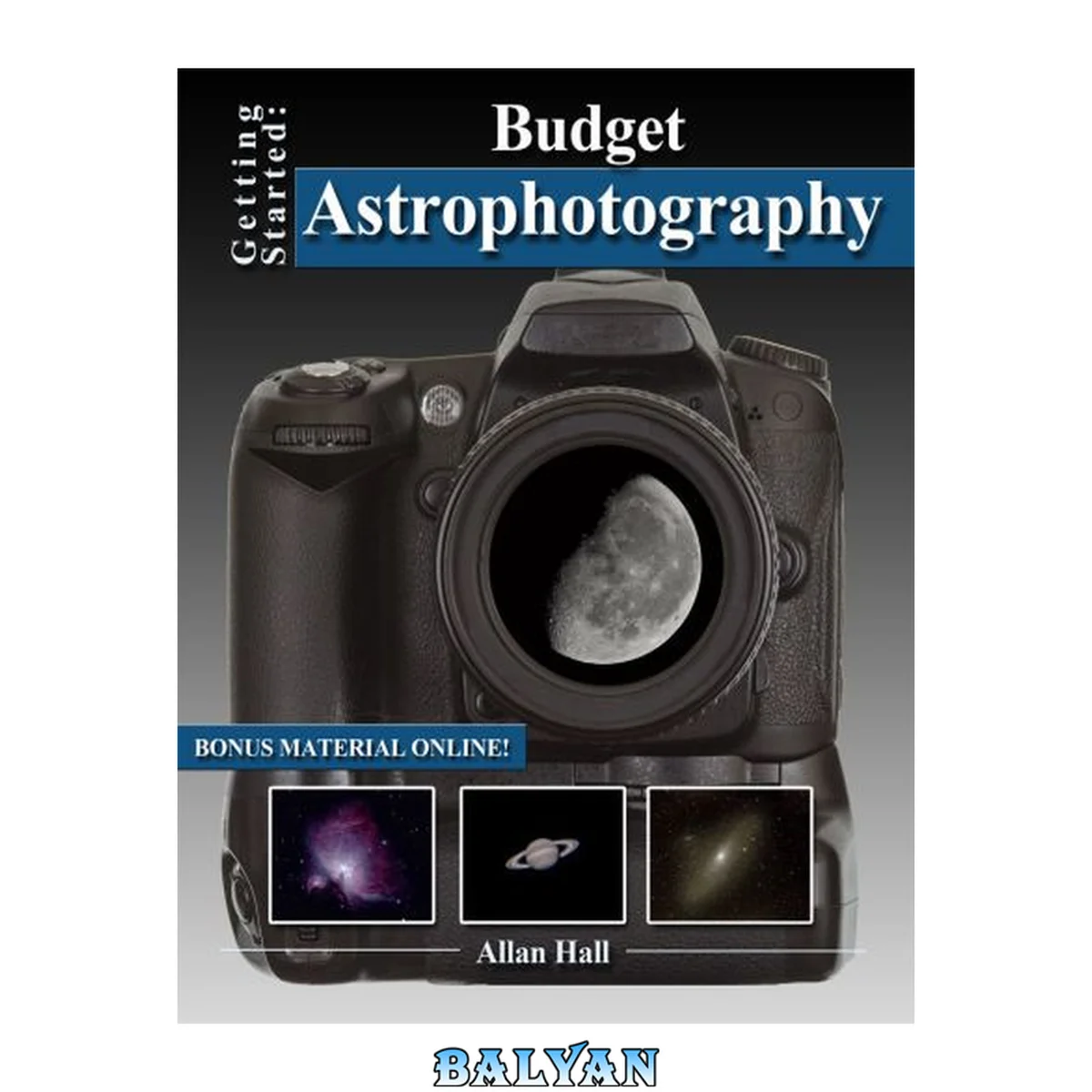 جلد کتاب Getting started: budget astrophotography