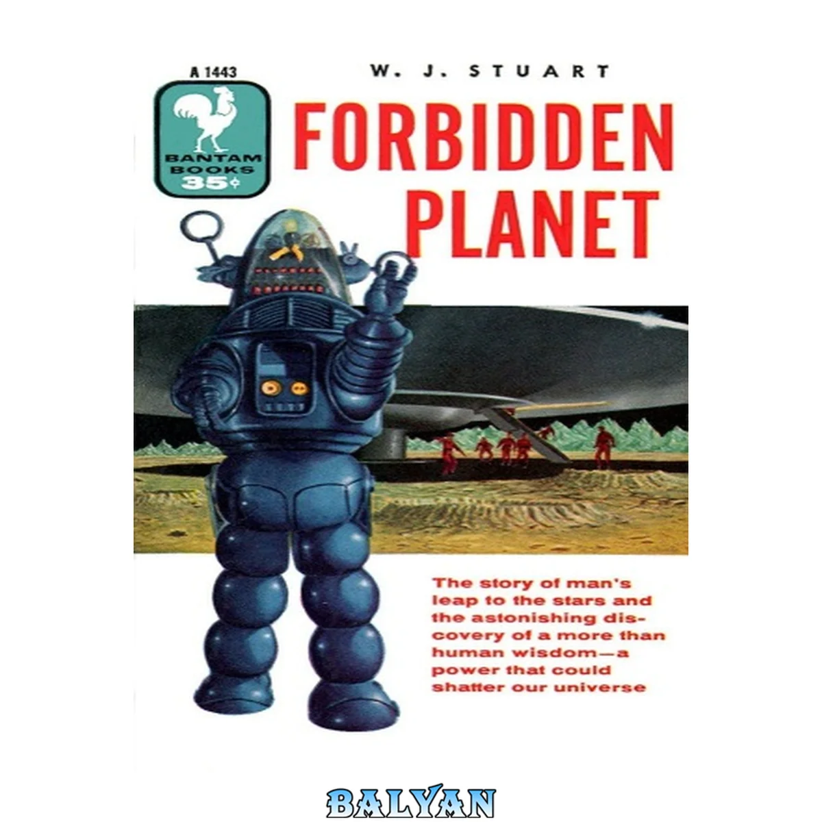 جلد کتاب Forbidden Planet