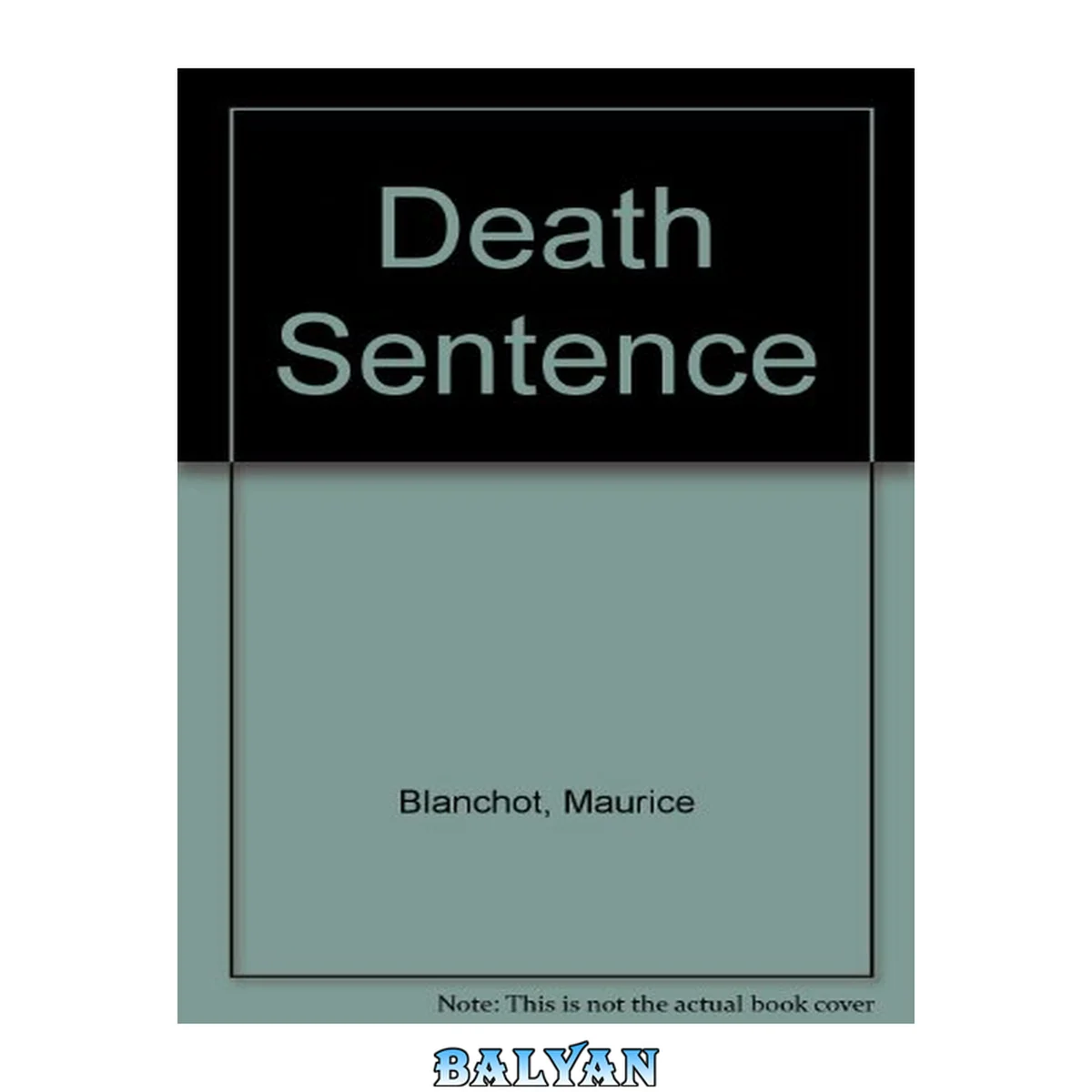 جلد کتاب Death Sentence