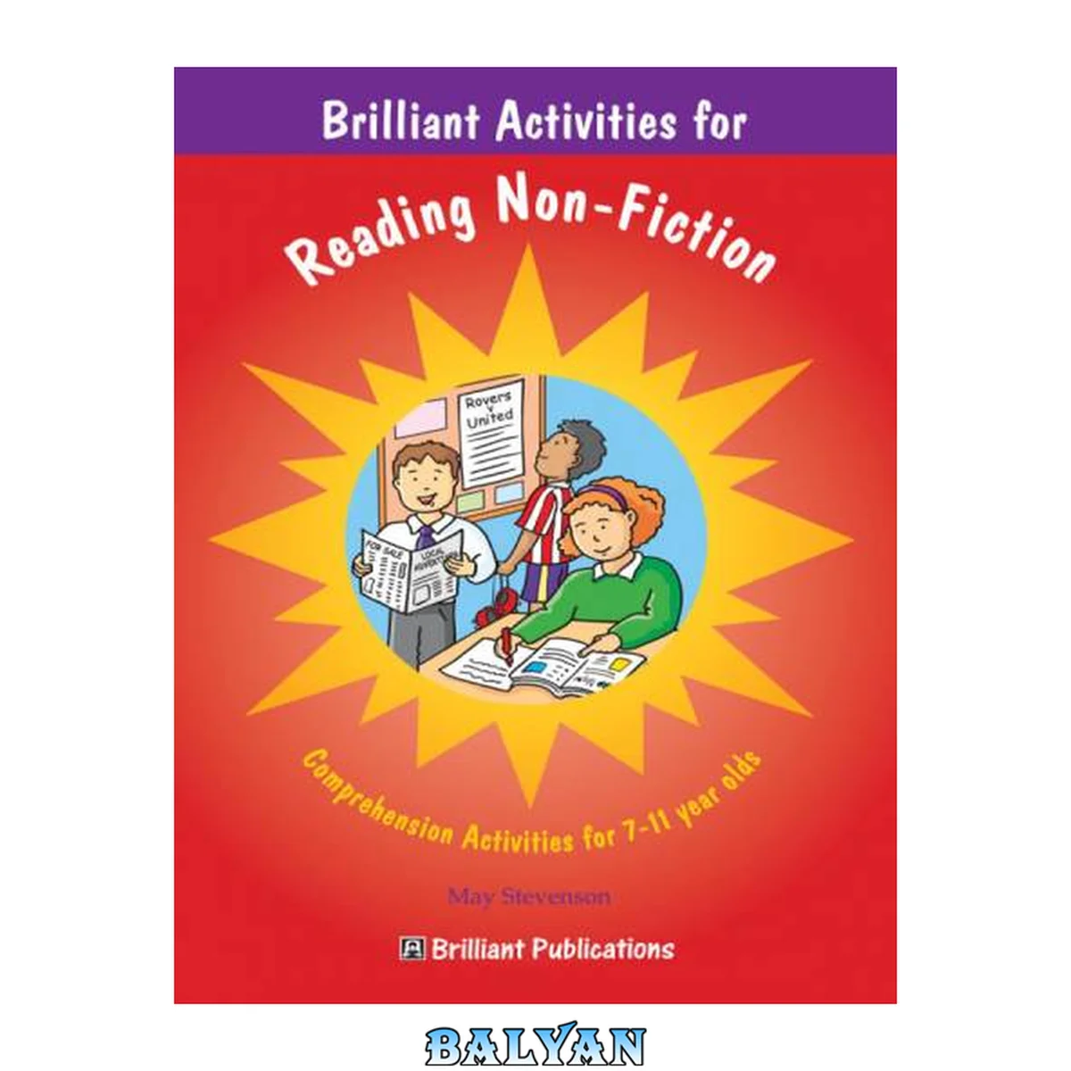 جلد کتاب Brilliant Activities for Reading Non-Fiction : Comprehension Activities for 7-11 Year Olds