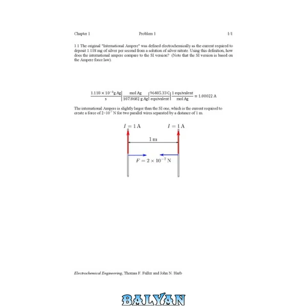Electrochemical Engineering - Solutions