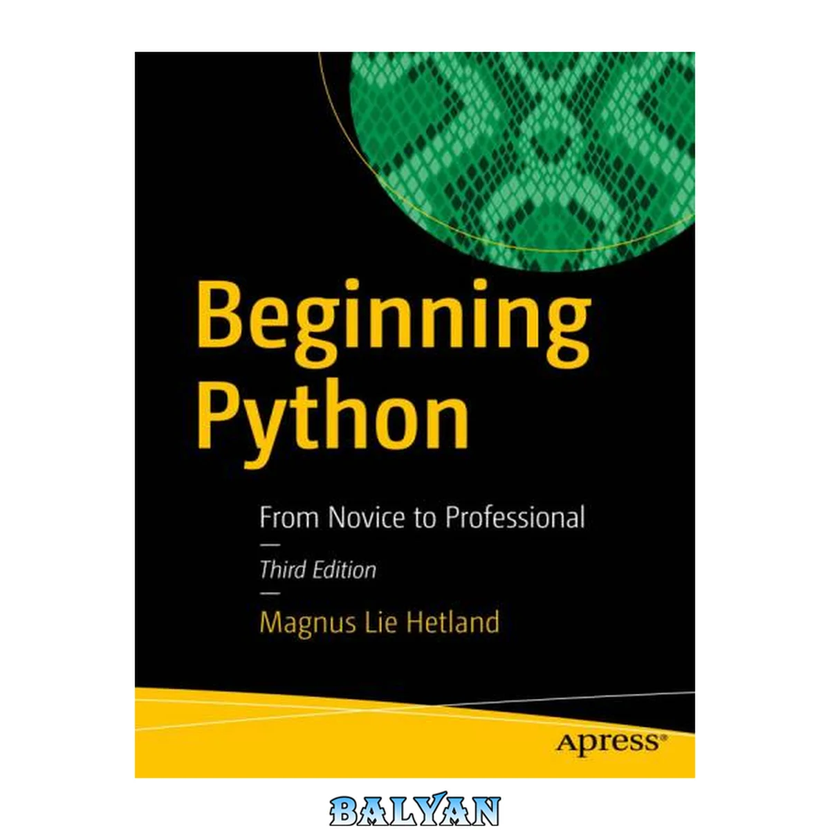 جلد کتاب Beginning Python : From Novice to Professional