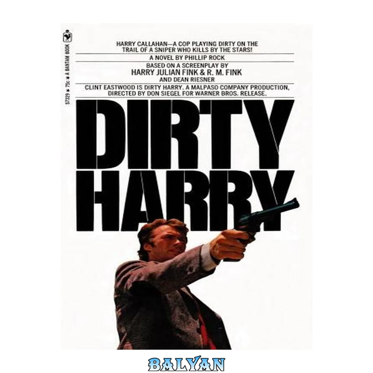 جلد کتاب Dirty Harry : a novel