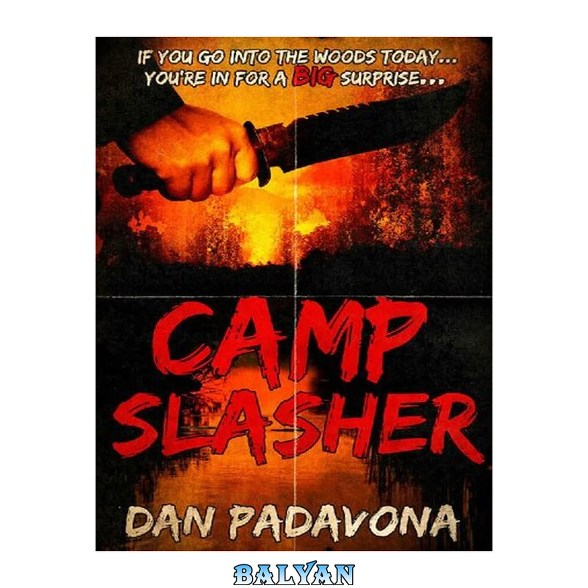 جلد کتاب Camp Slasher