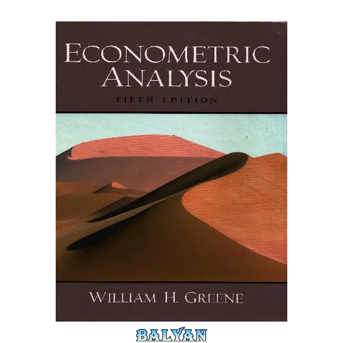 جلد کتاب Econometric Analysis