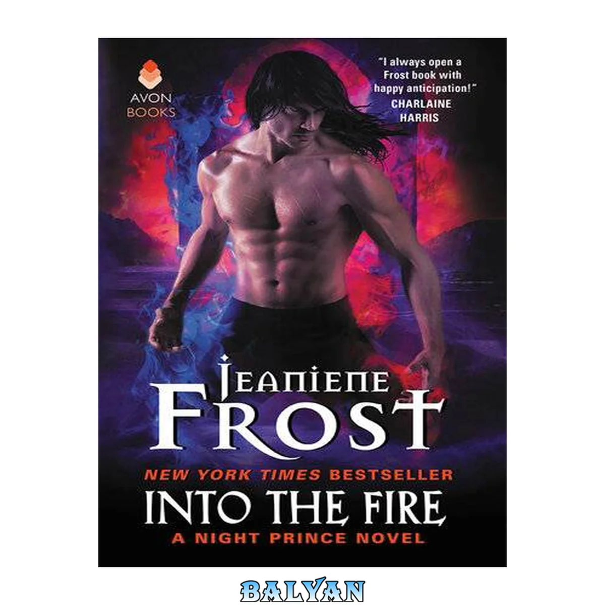 جلد کتاب Into the fire : a night prince novel