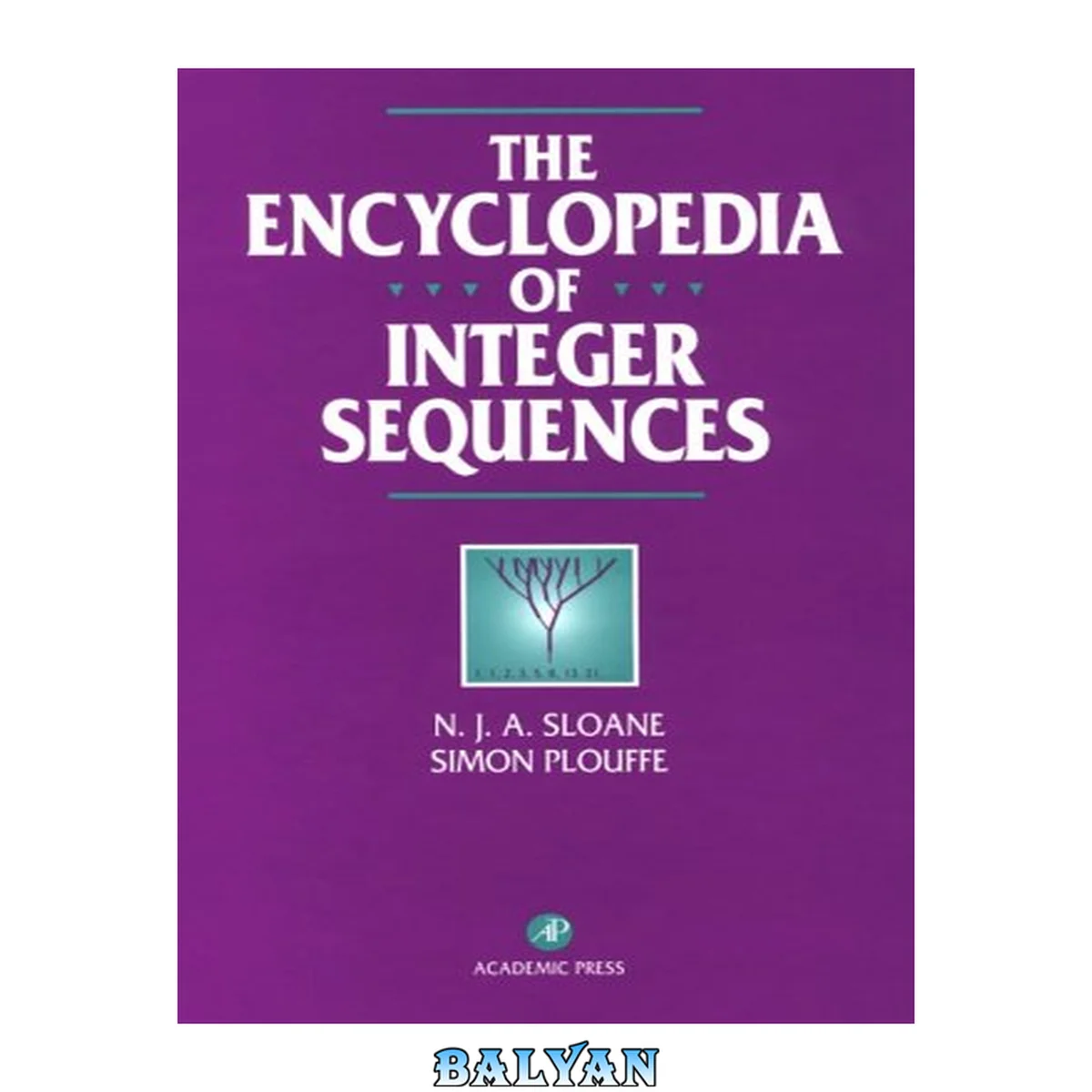 جلد کتاب The encyclopedia of integer sequences