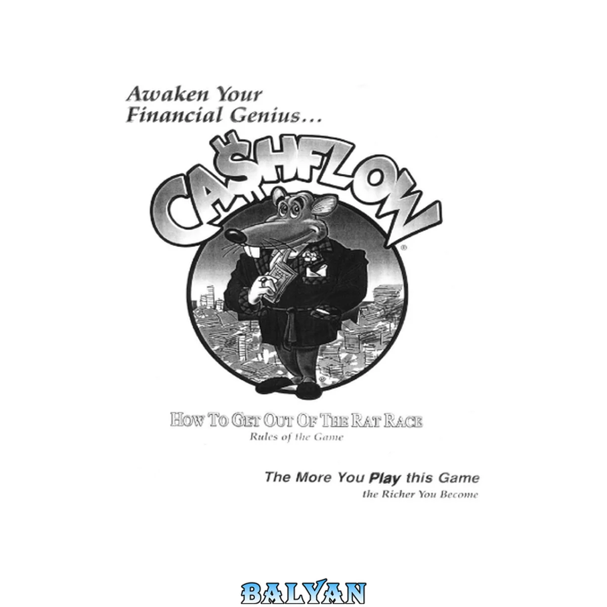 جلد کتاب Cashflow The Board Game Manual