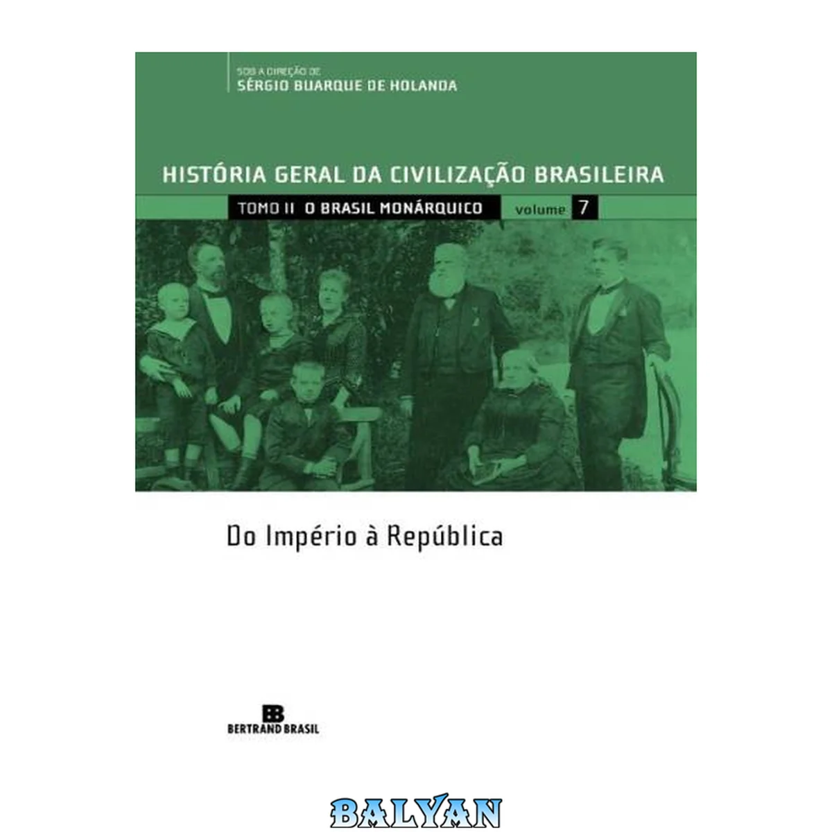 جلد کتاب HGCB 7, Do Império à República