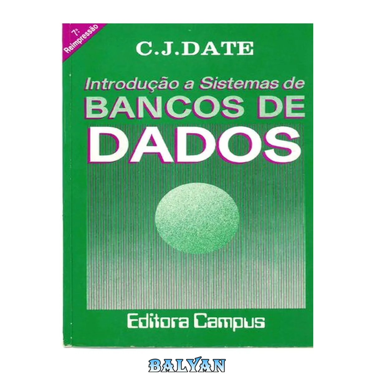 جلد کتاب Introdução a Sistemas de Banco de Dados