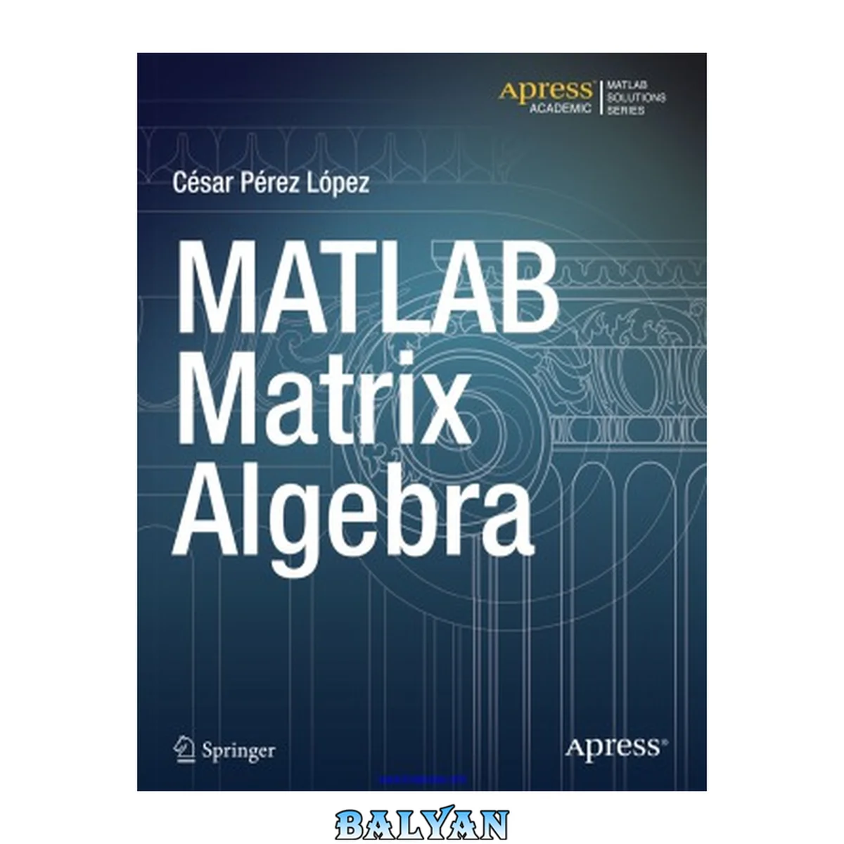 جلد کتاب MATLAB Matrix Algebra