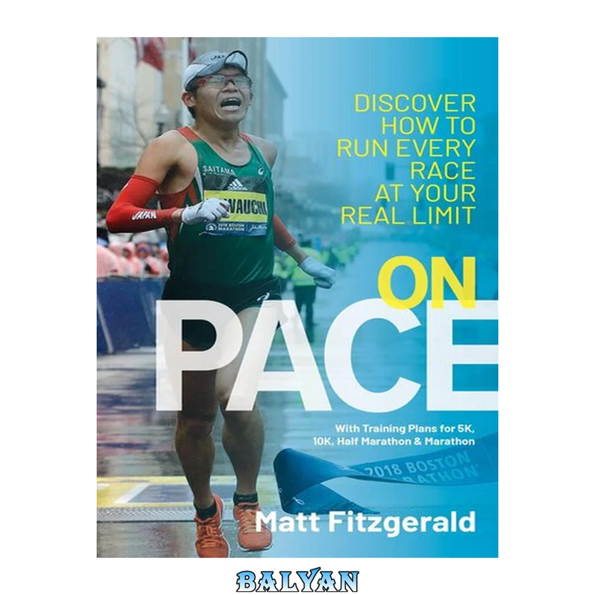 جلد کتاب On pace : discover how to run every race at your real limit