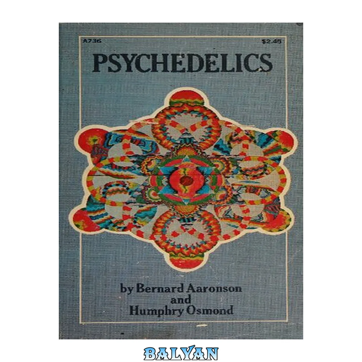 جلد کتاب The Psychedelics by Humphry Osmond ( The Uses and Implications of Hallucinogenic Drugs ) and Vitamin B3 (Niacin, Nicotinic Acid, or Niacinamide)