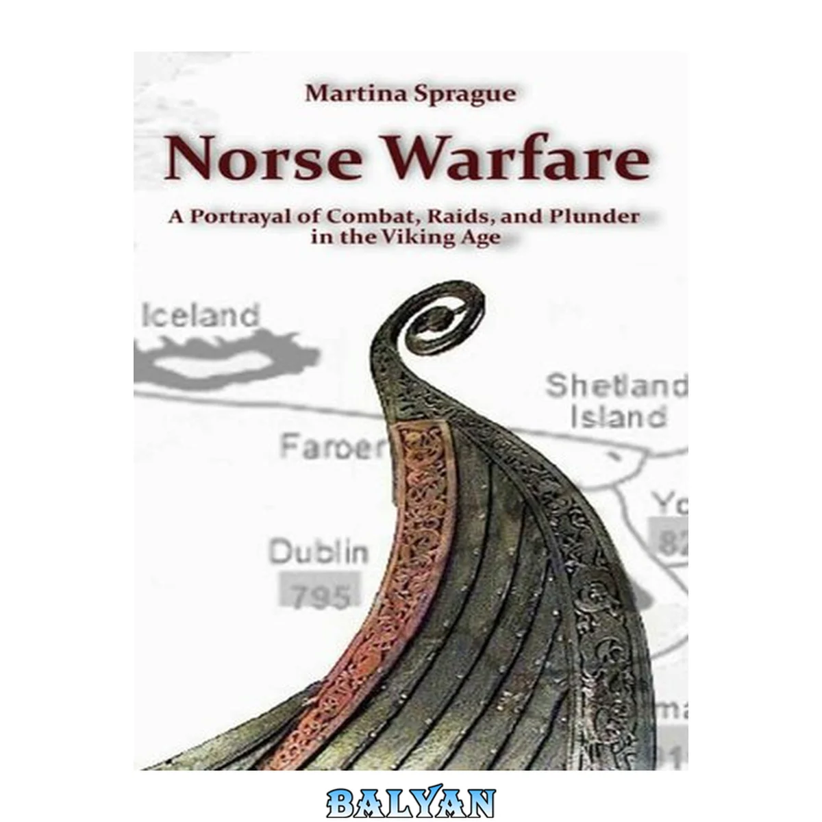 جلد کتاب Norse Warfare: A Portrayal of Combat, Raids, and Plunder in the Viking Age