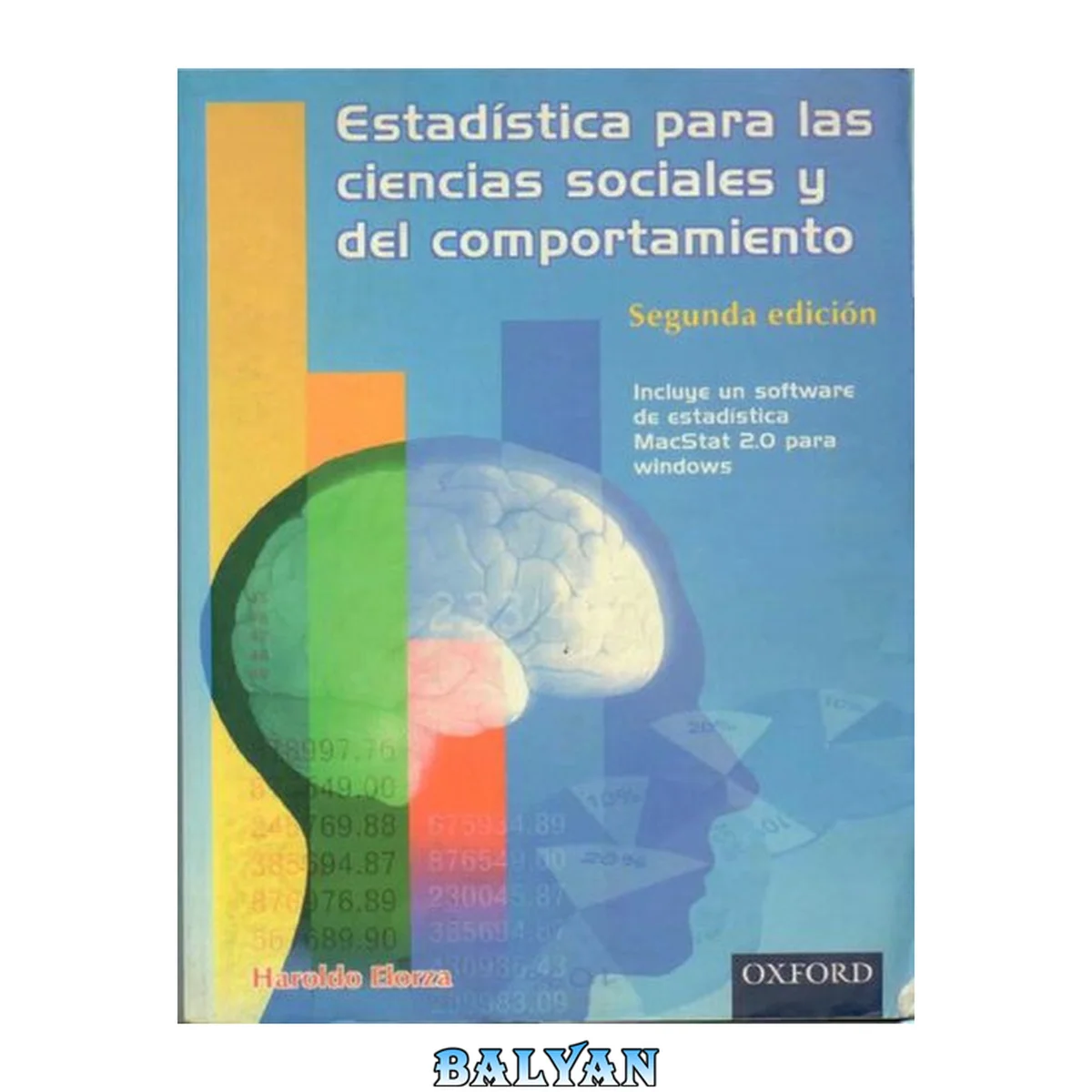 جلد کتاب Estadistica para las ciencias sociales y el comportamiento