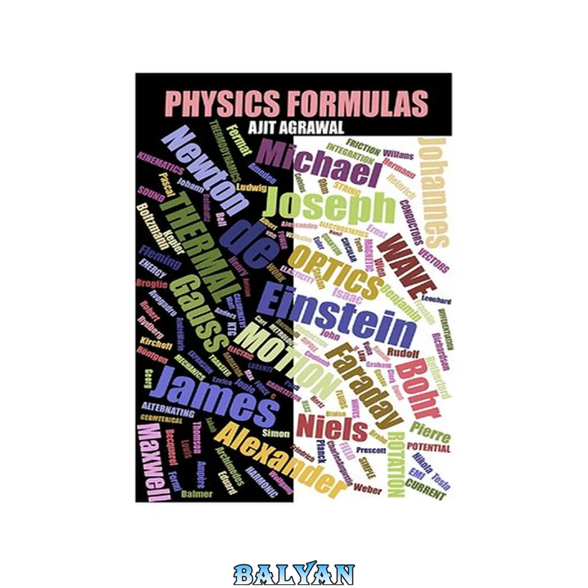 جلد کتاب Physics Formulas