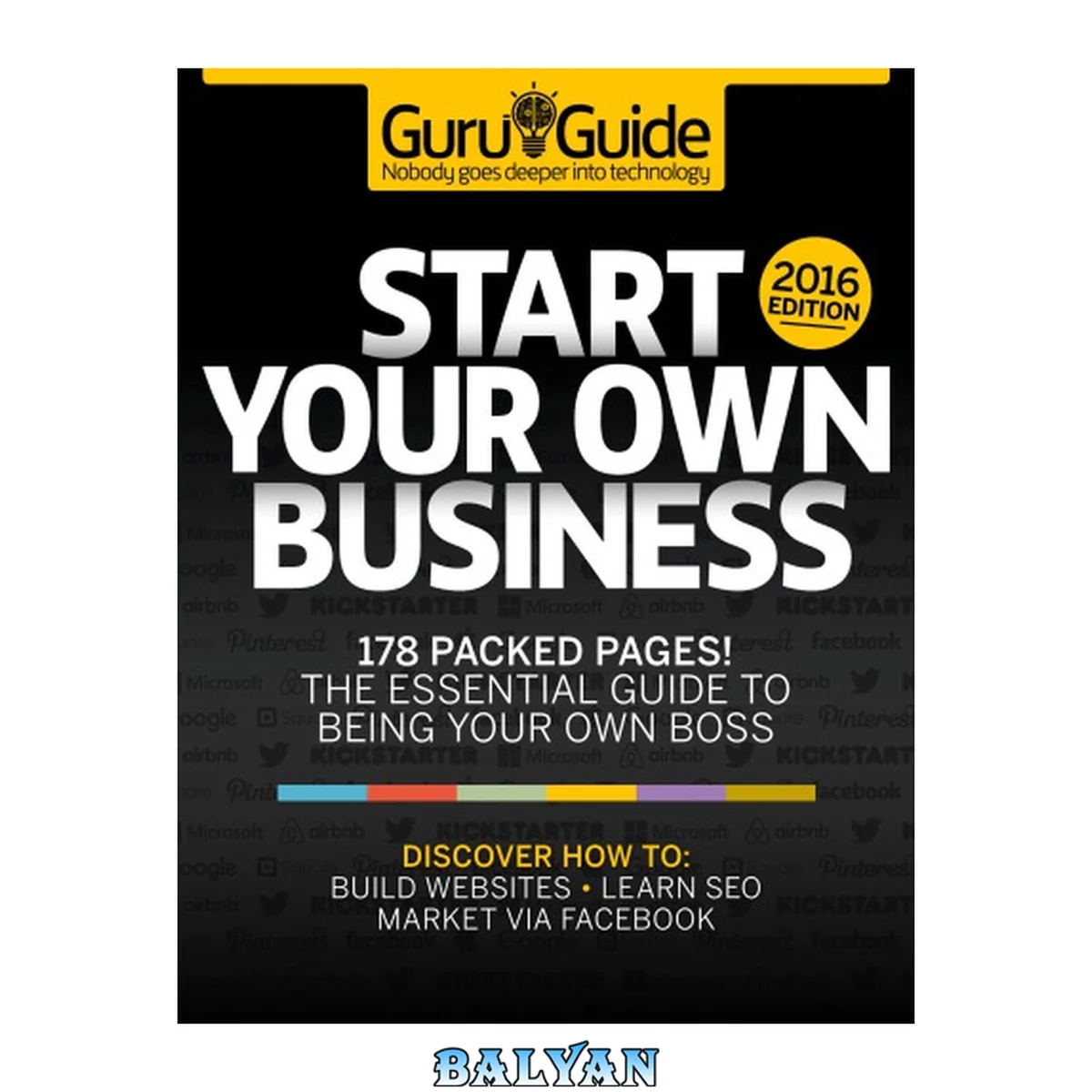جلد کتاب tech guru guide start your own business