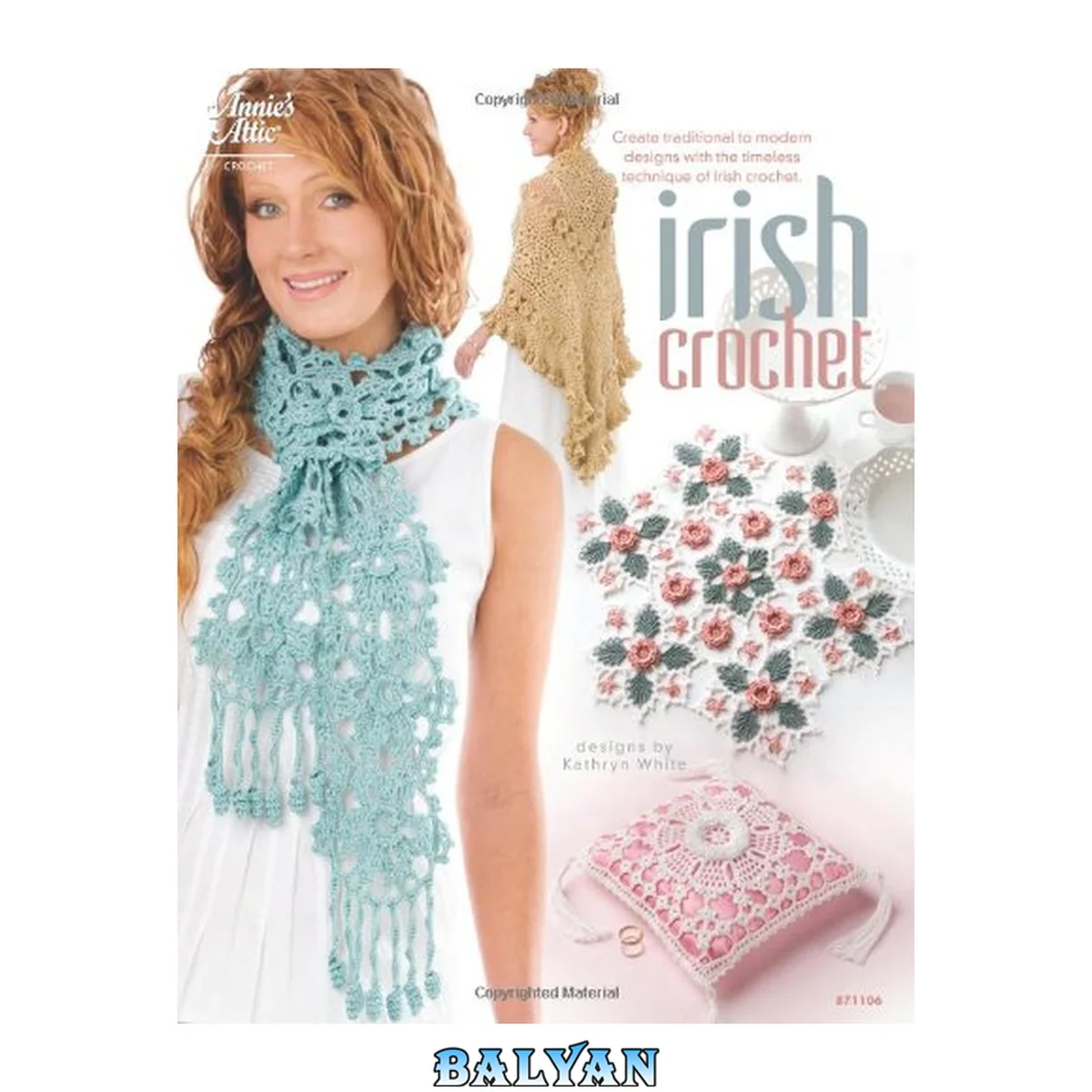 جلد کتاب Irish Crochet (annie's Attic: Crochet)