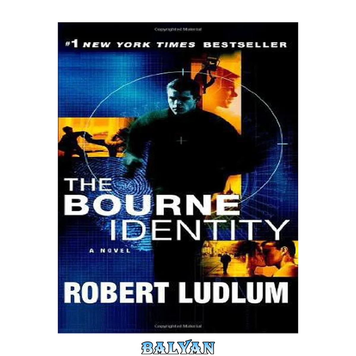 جلد کتاب The Bourne Identity