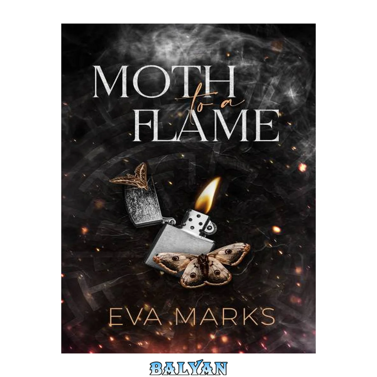 جلد کتاب Moth to a Flame