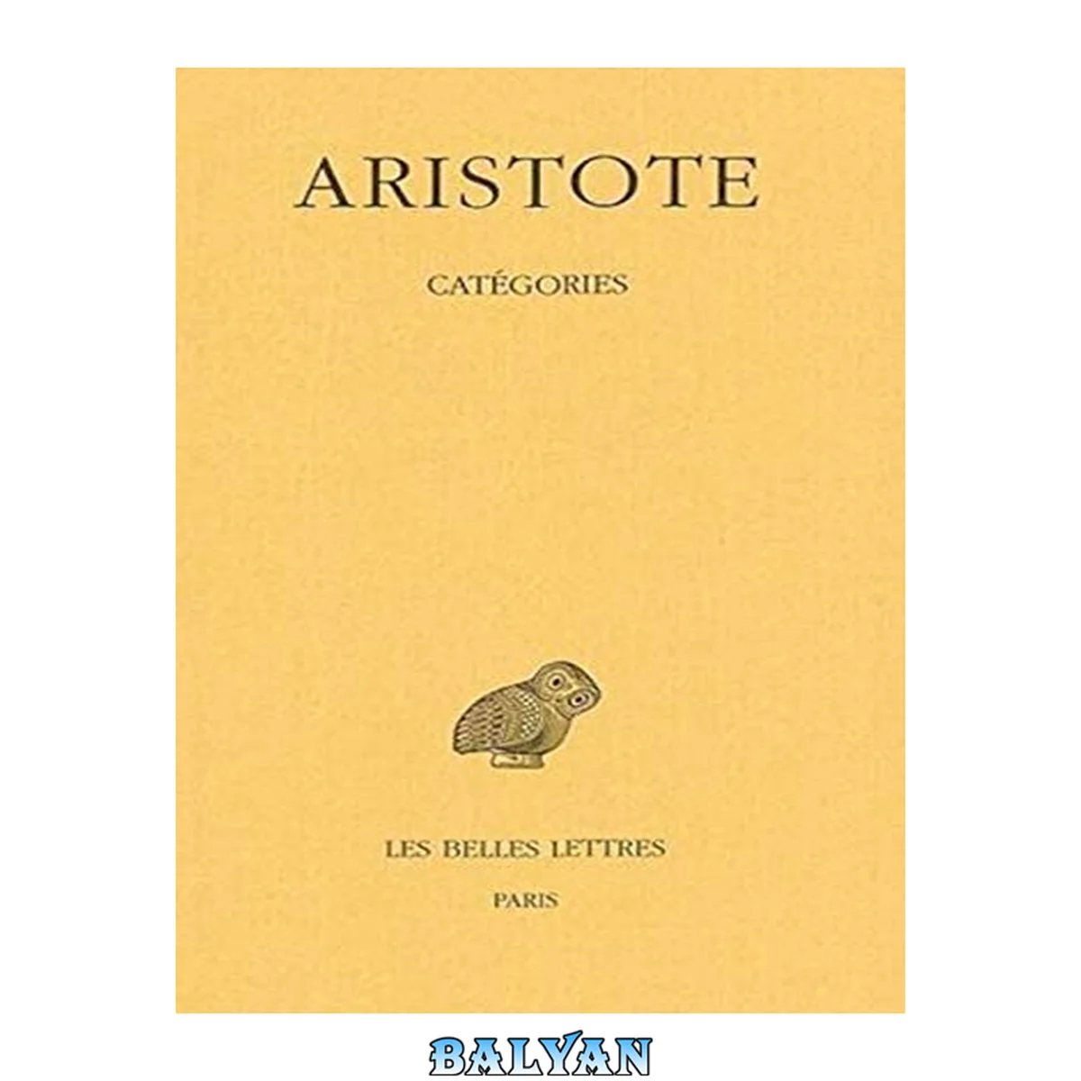 جلد کتاب Catégories (Collection Des Universites De France Serie Grecque) (French Edition)