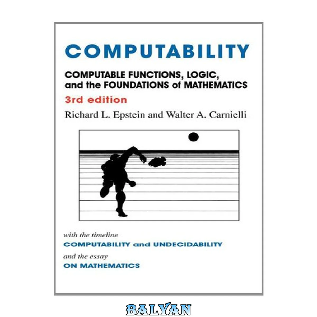 جلد کتاب Computability : Computable Functions, Logic, and the Foundations of Mathematics