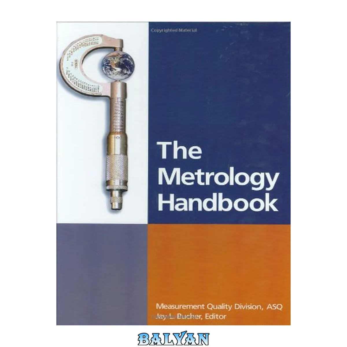 جلد کتاب The Metrology Handbook