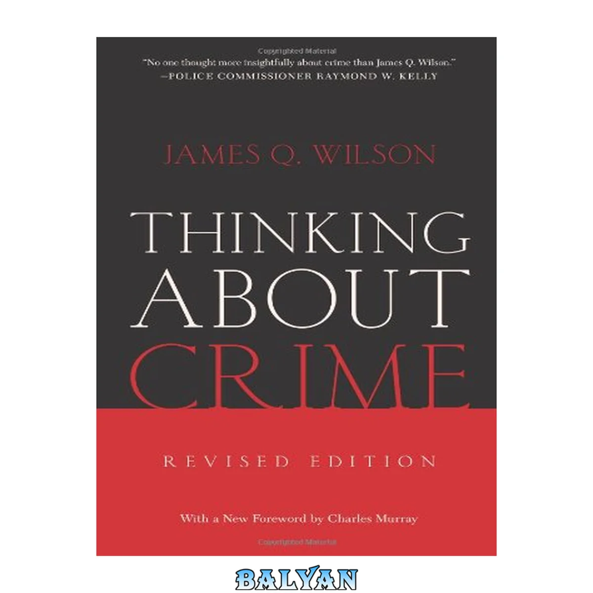 جلد کتاب Thinking About Crime