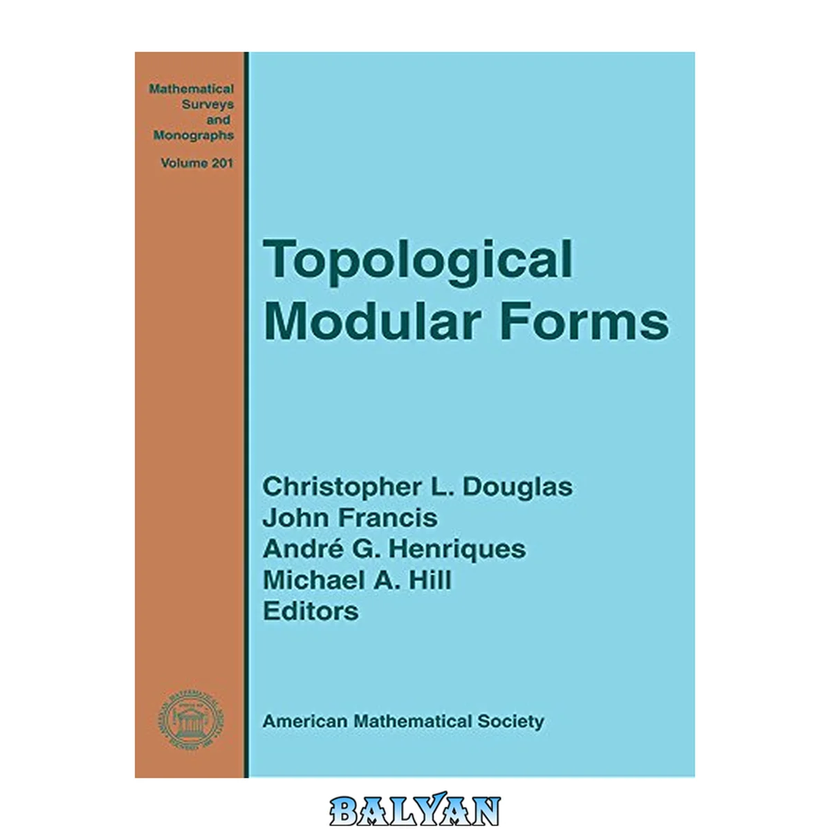 جلد کتاب Topological Modular Forms (Mathematical Surveys and Monographs)