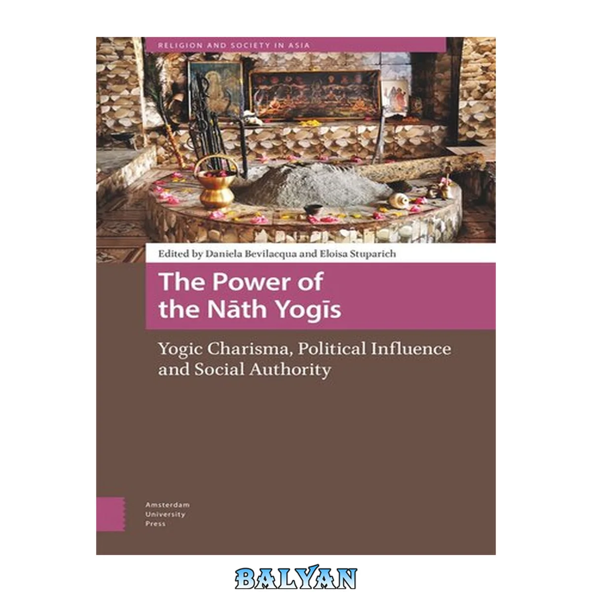 جلد کتاب The power of the Nāth yogīs : yogic charisma, political influence and social authority