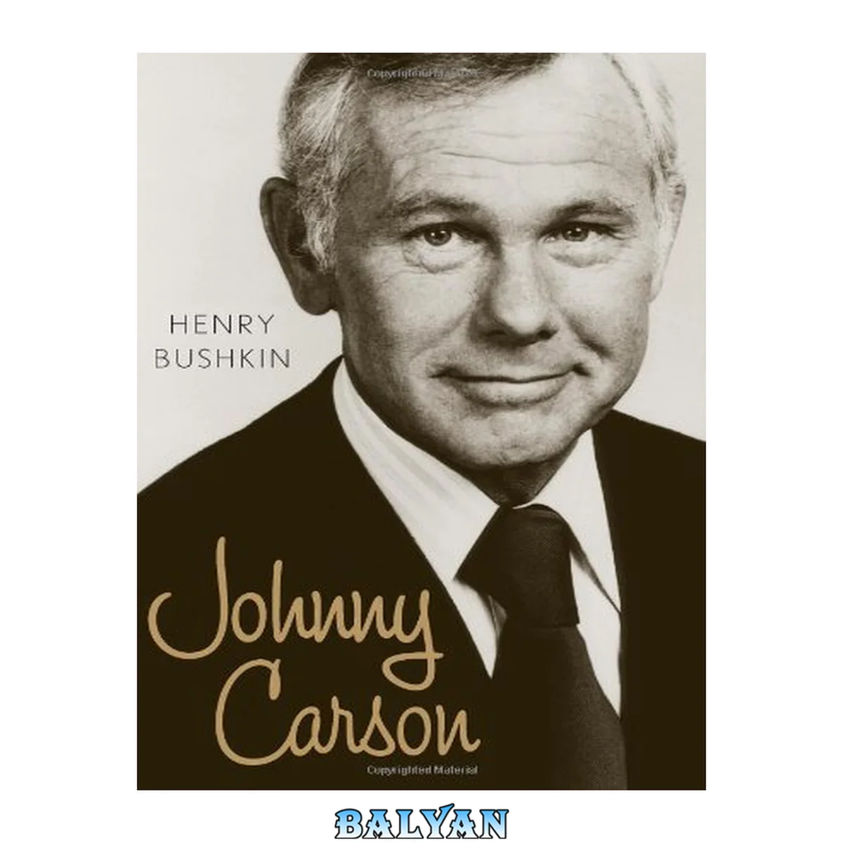جلد کتاب Johnny Carson