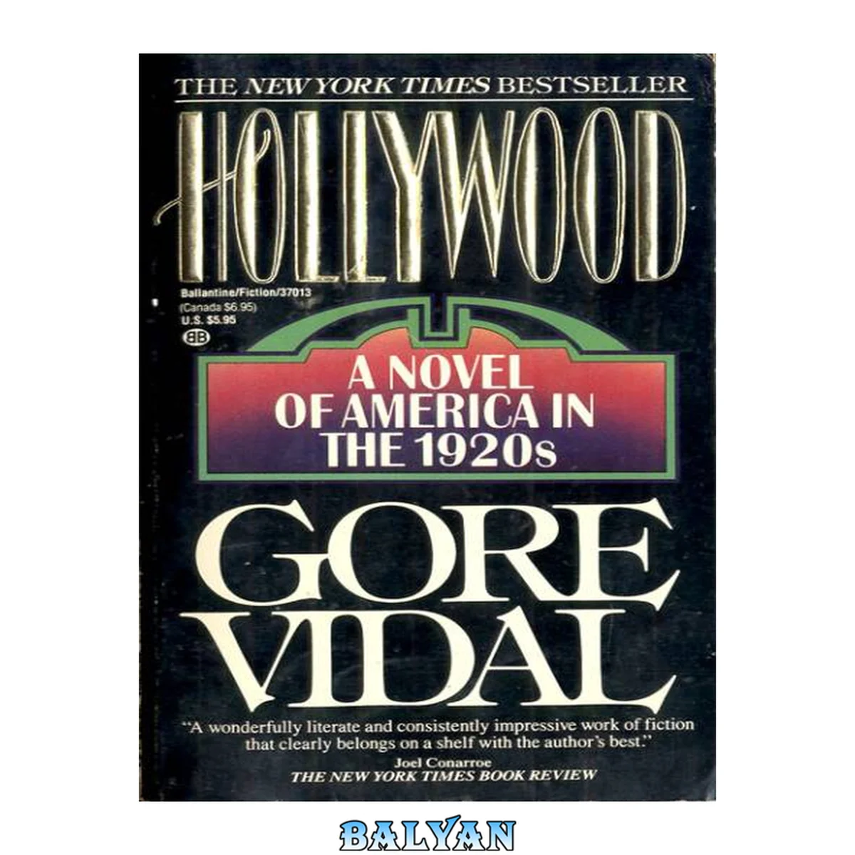 جلد کتاب Hollywood :b a novel of America in the 1920s