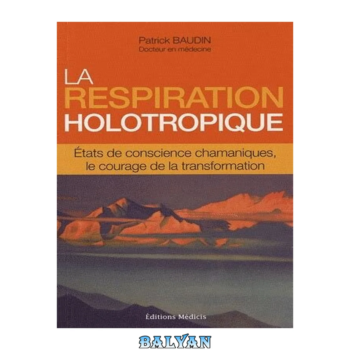 جلد کتاب La respiration holotropique