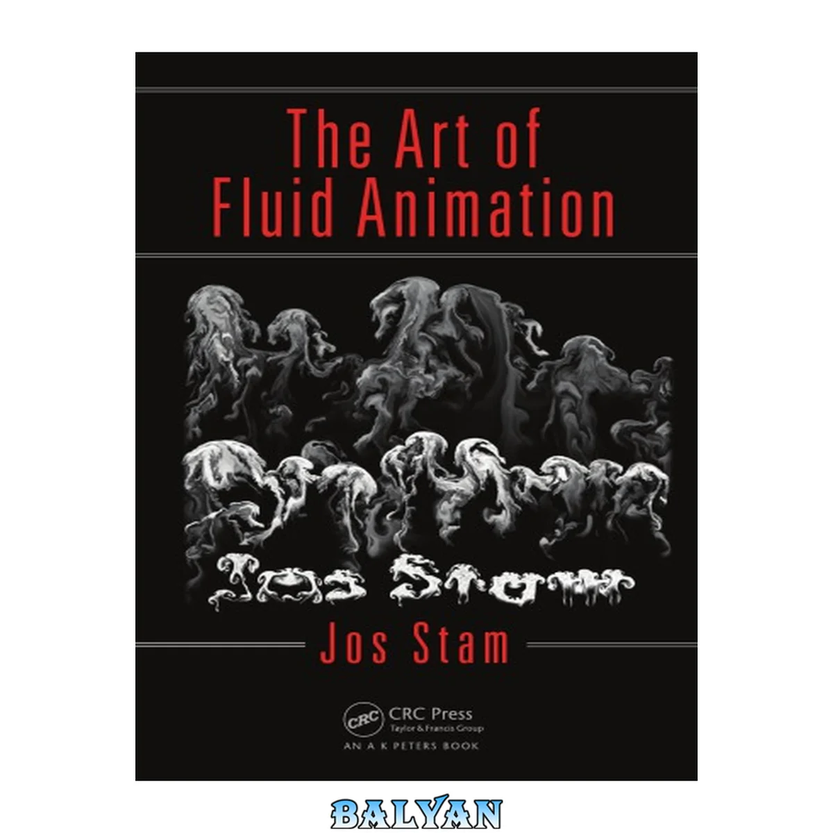 جلد کتاب The art of fluid animation