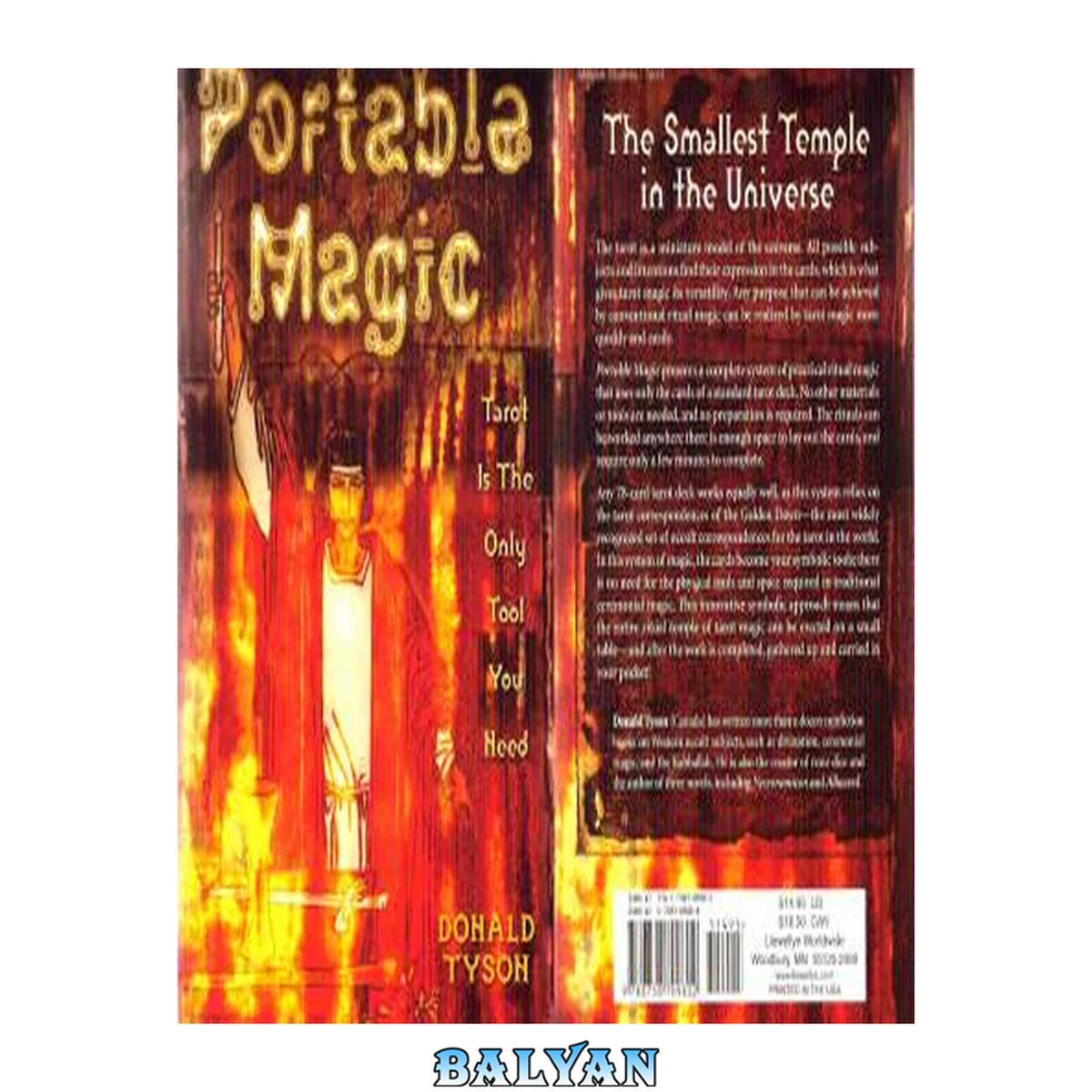 جلد کتاب Portable Magic~Tarot Is the Only Tool You Need
