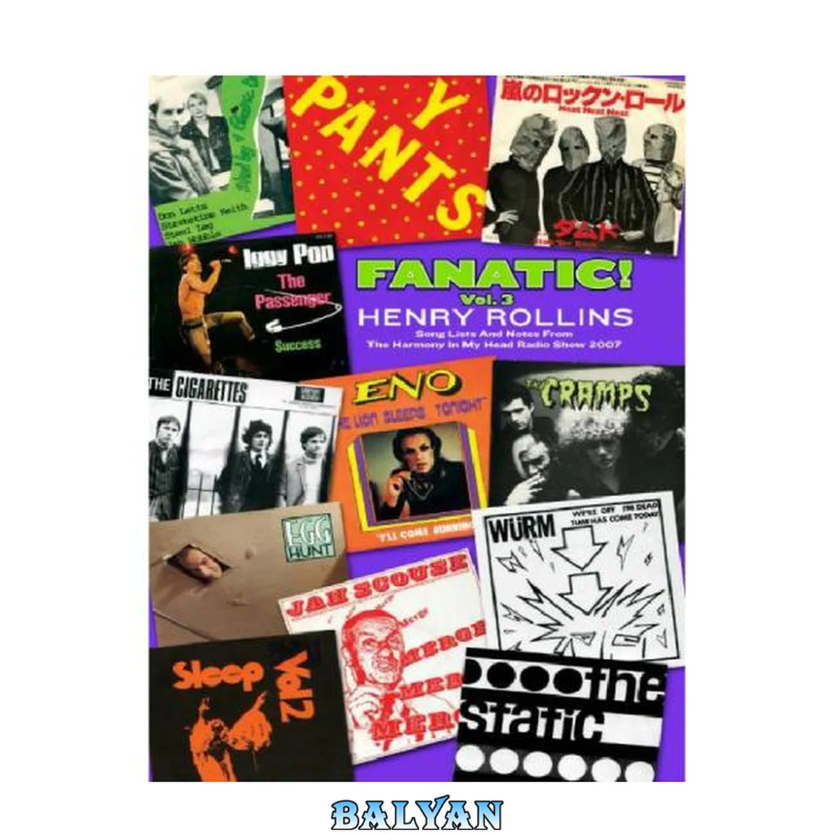 جلد کتاب Fanatic!. Volume 3, Song lists and notes from the Harmony in my head radio show 2007