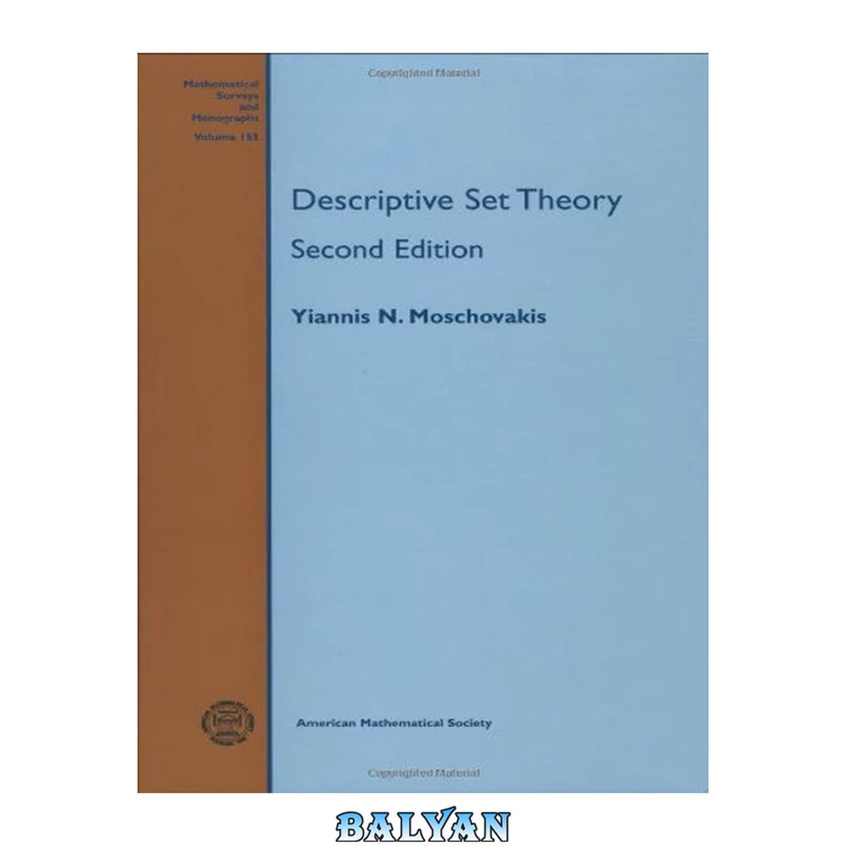 جلد کتاب Descriptive Set Theory (Mathematical Surveys and Monographs)